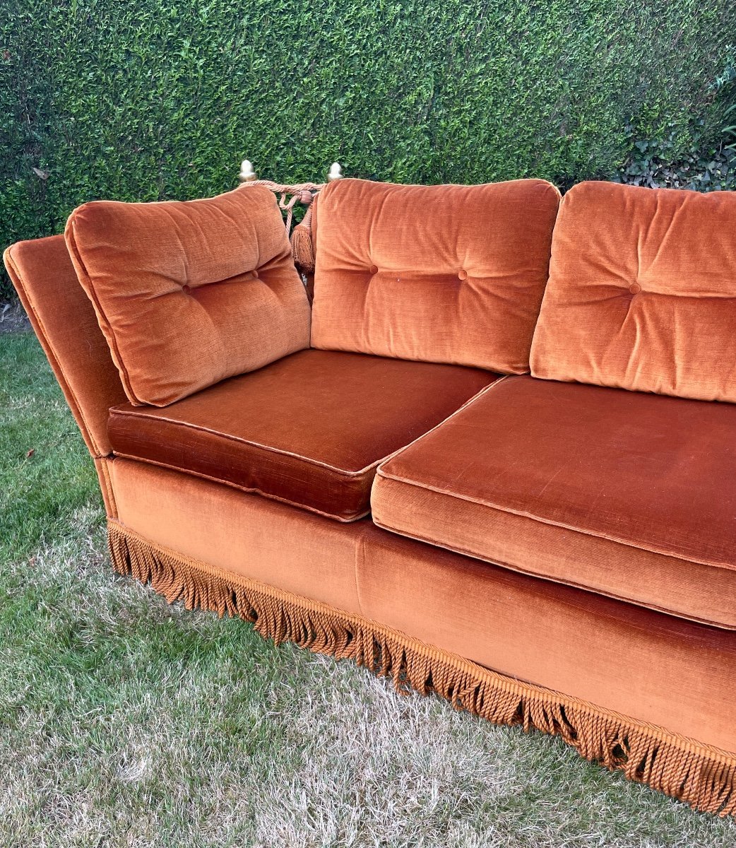 Pair Of Velvet Sofa-photo-3