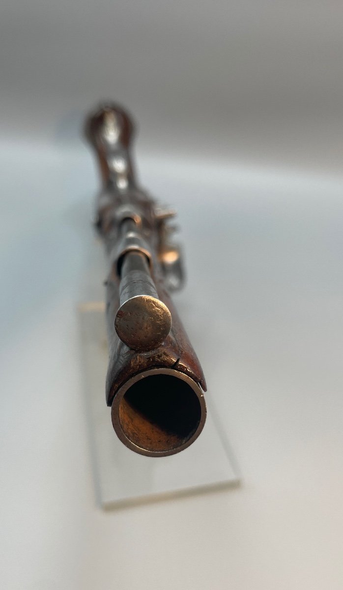 Paire De Pistolet à Silex D’époque Louis XIV-photo-5