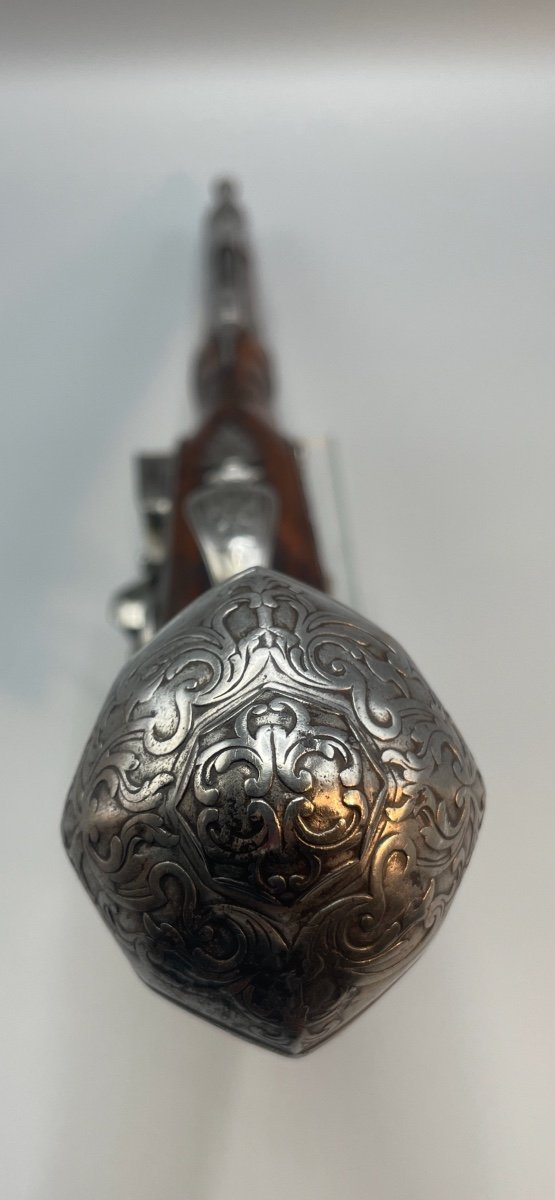 Paire De Pistolet à Silex D’époque Louis XIV-photo-7