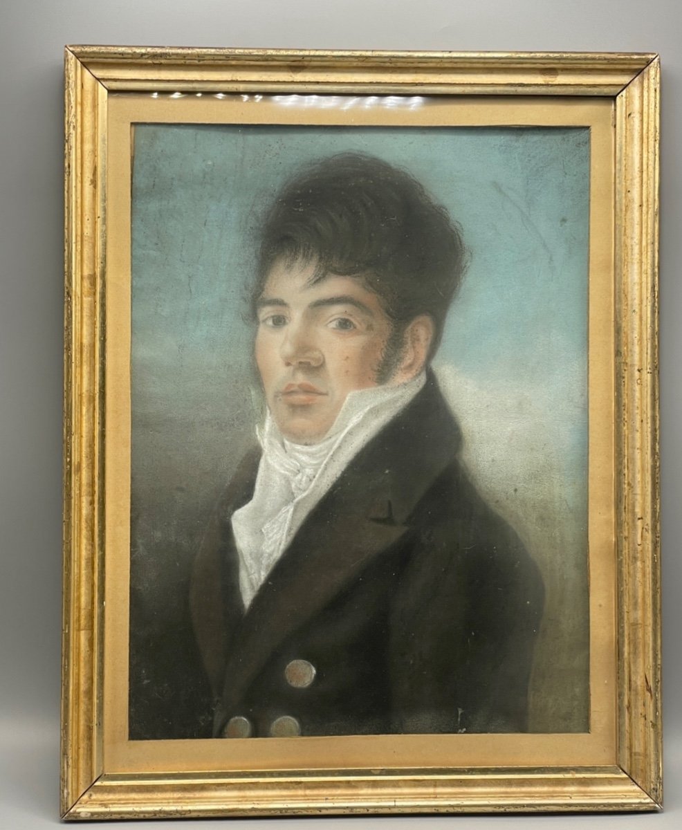 Portrait Of Young Man In Frock Coat