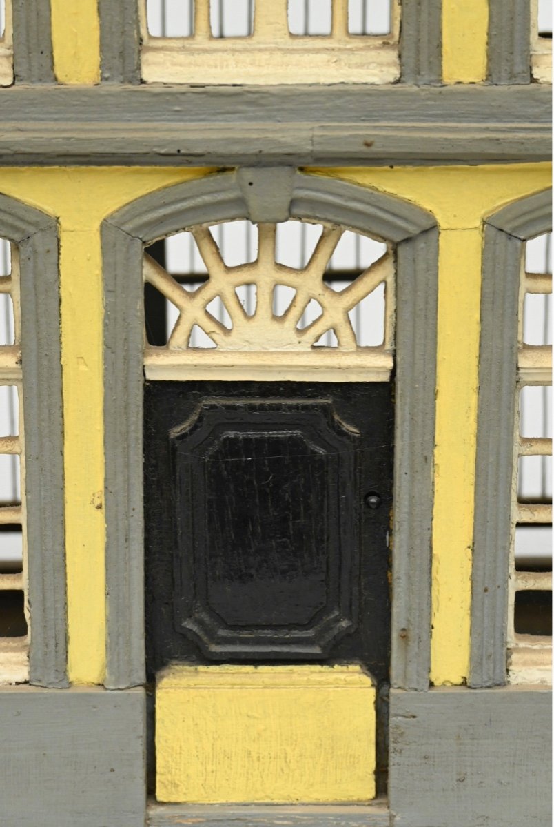 Grande Cage à Oiseaux « le Manoir « XIX Siecle-photo-5