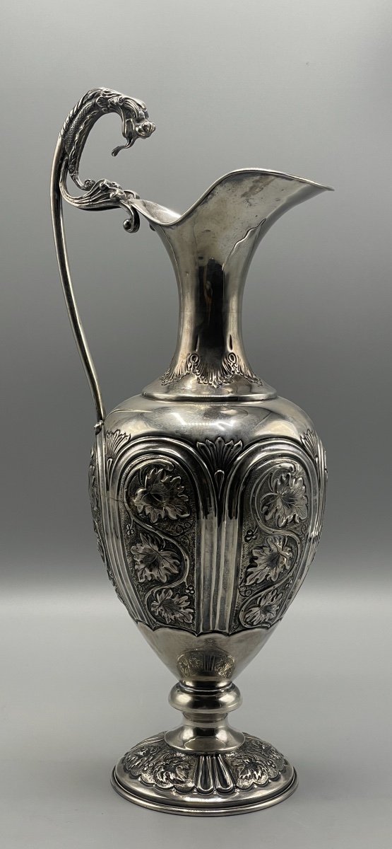 Sterling Silver Jug With Dragon Head
