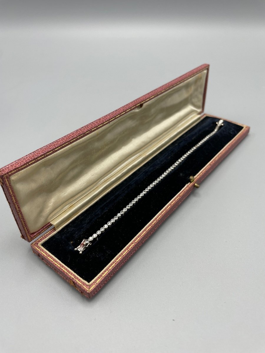 18kt Gold Diamond River Bracelet-photo-3