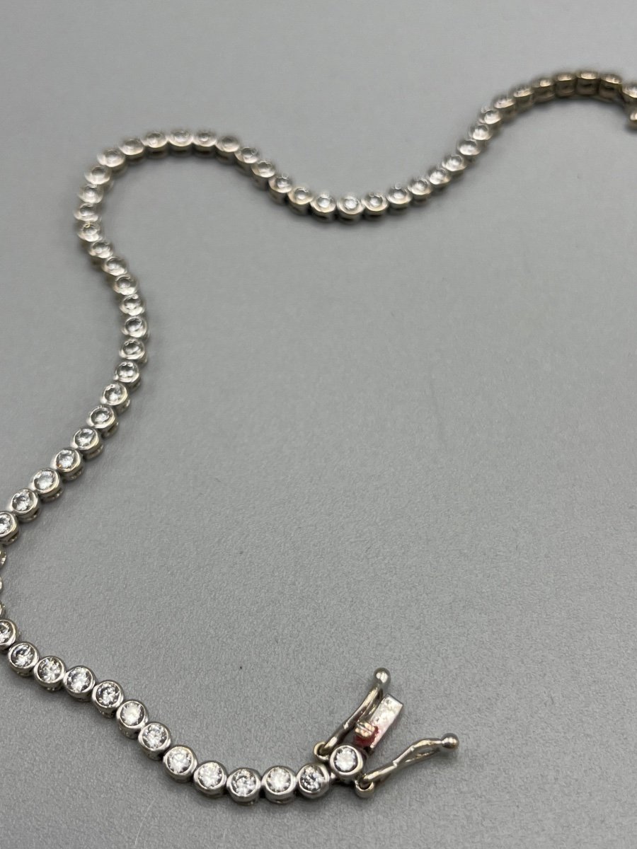 18kt Gold Diamond River Bracelet-photo-1