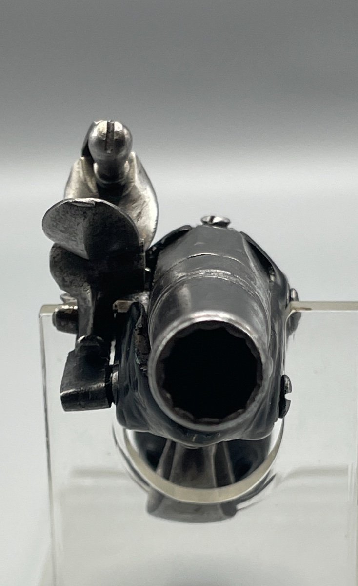 Louis XV Period Travel Pistol-photo-3