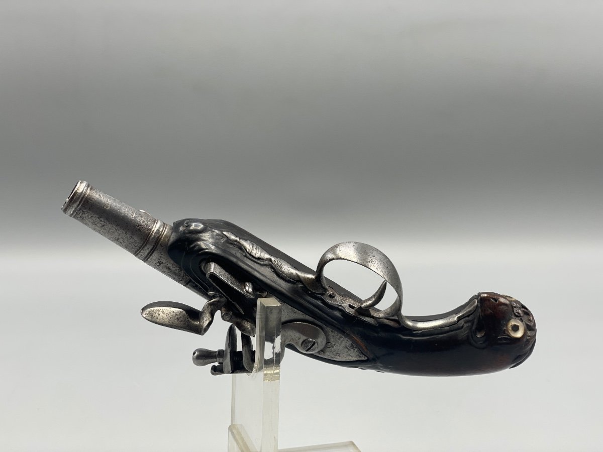 Louis XV Period Travel Pistol-photo-3