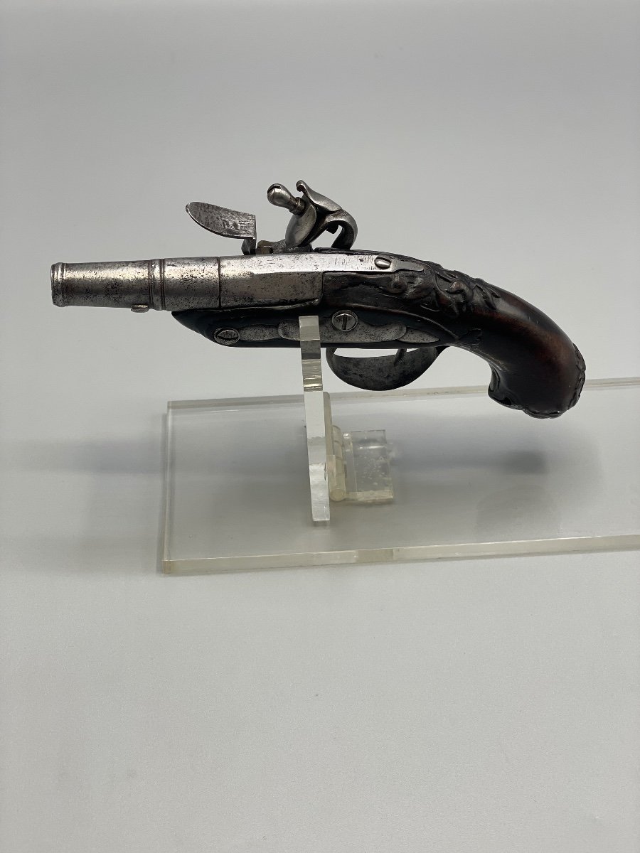Louis XV Period Travel Pistol-photo-4
