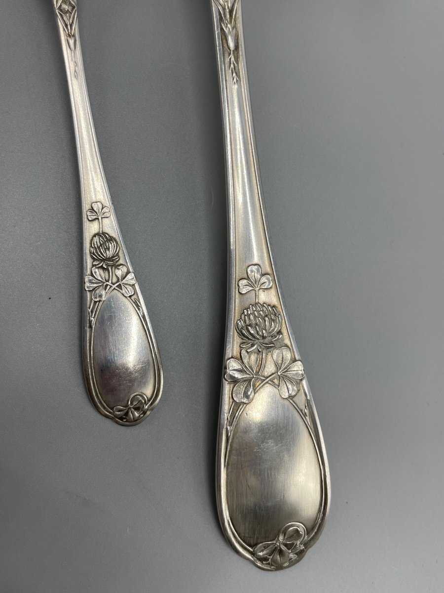  French Art Nouveau Period Ice Service -photo-2