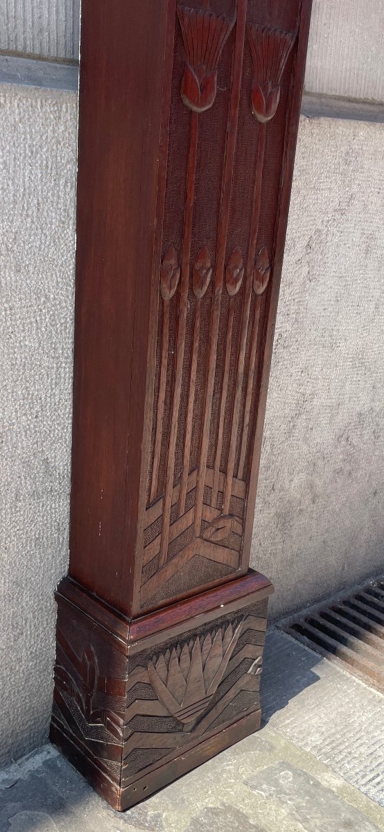 Cheminée Art Déco « la Maison Des Ailles »-photo-2