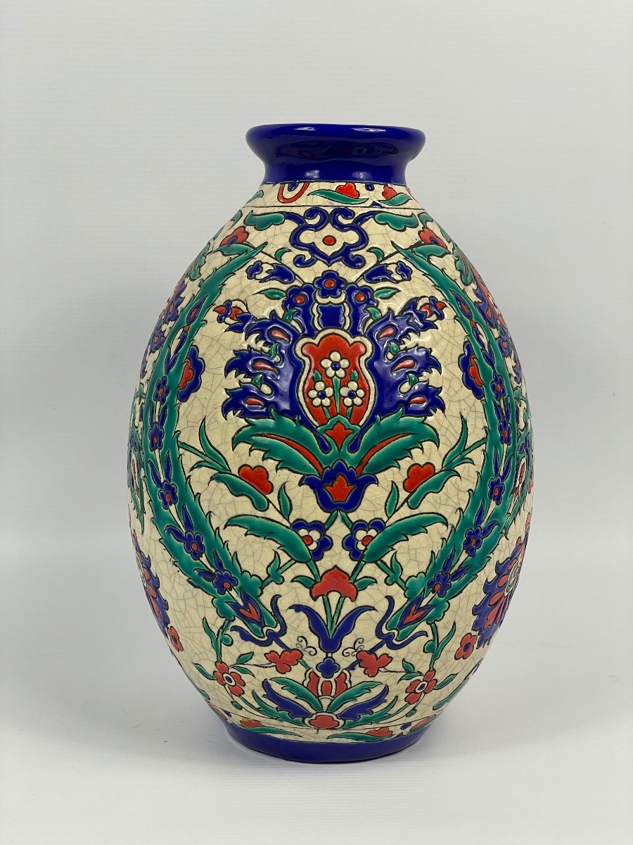 Boch Keramis Vase Decor Iznik