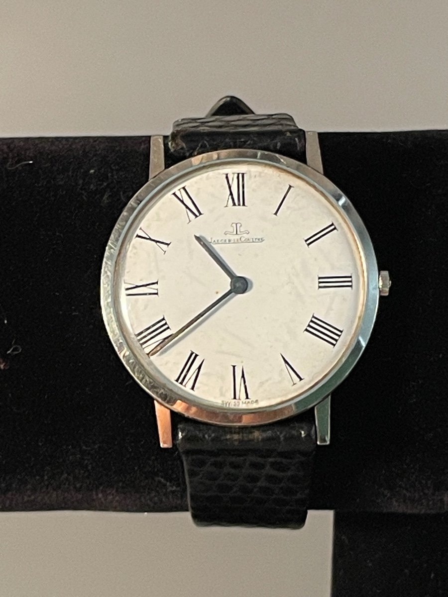 Jaeger Le Coultre 18k Gold Bracelet Watch-photo-4