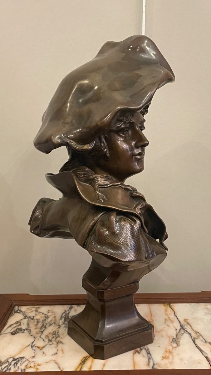 Fantasia Sculpture En Bronze XIX Siècle -photo-2