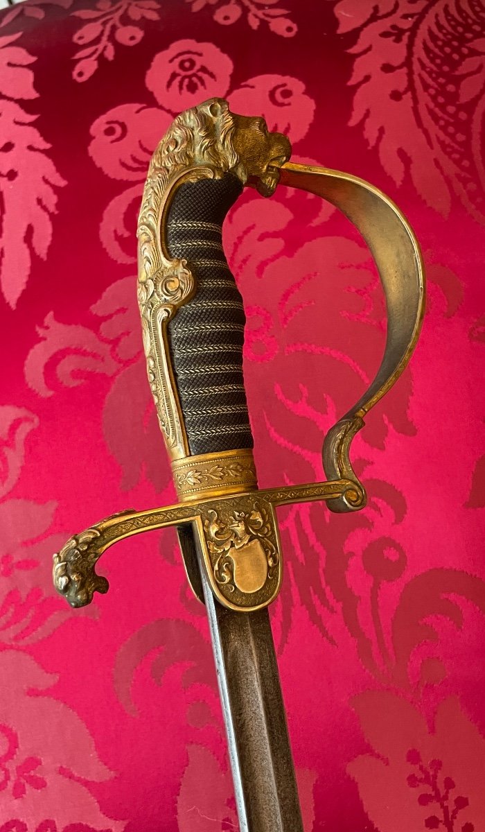 Cavalry Officer's Sword Circa 1880-photo-2