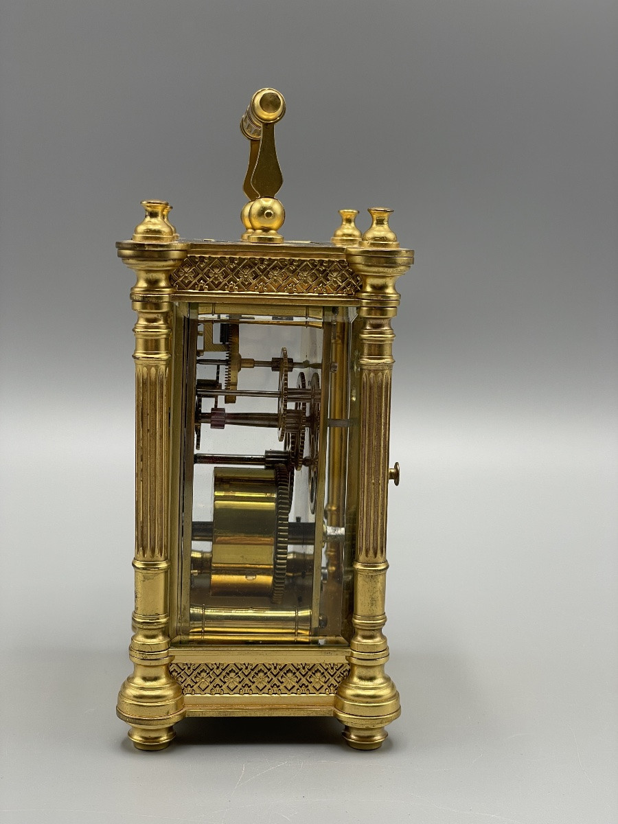 Late 19th Century Travel Clock -photo-4