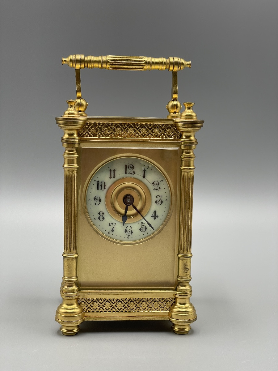 Late 19th Century Travel Clock 