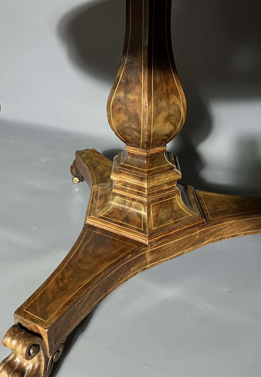 Restoration Period Marble Guéridon -photo-1
