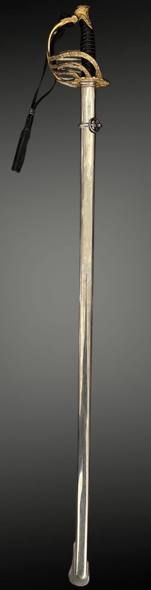 Belgian Infantry Officer's Saber, Model 1888-photo-2