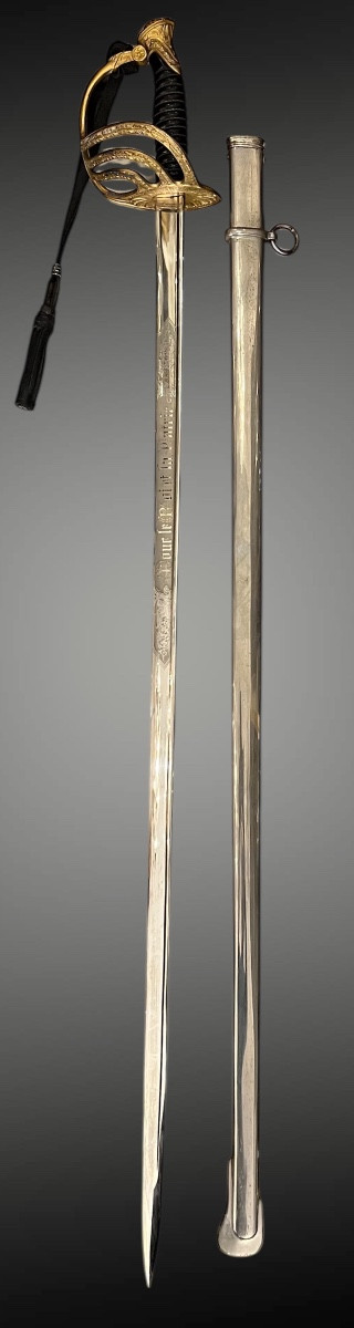 Belgian Infantry Officer's Saber, Model 1888