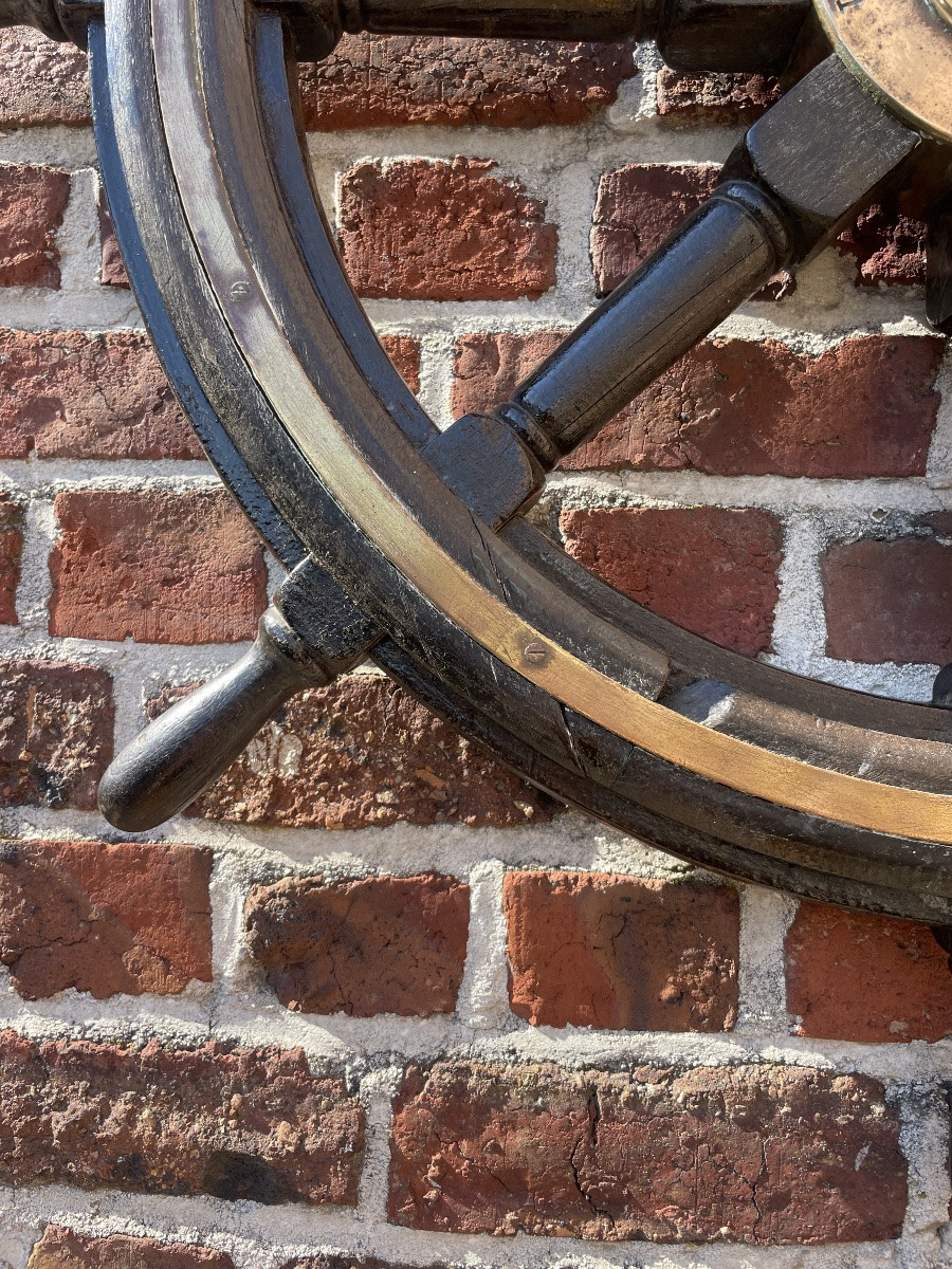 Ship's Rudder Wheel-photo-3