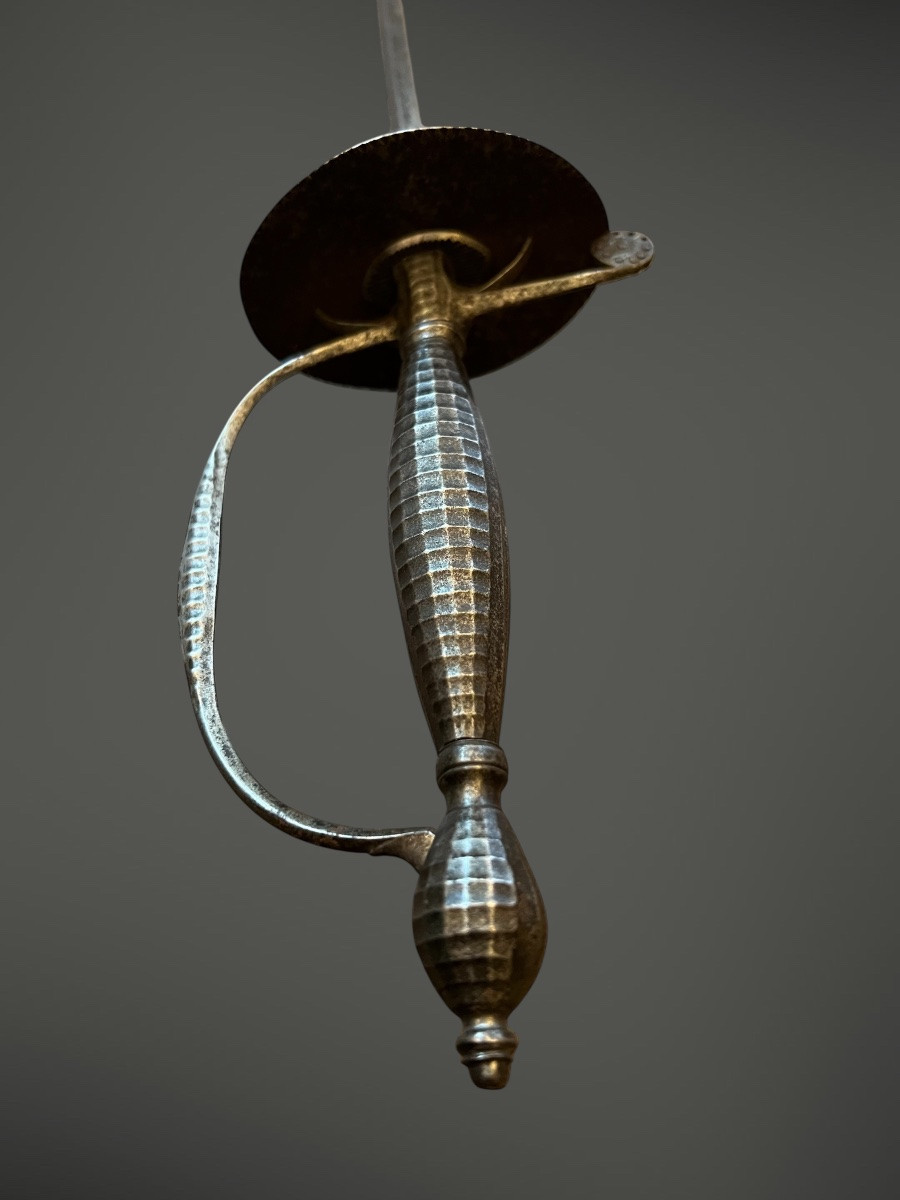 Épée de deuil ou de cours époque Louis XVI-photo-3