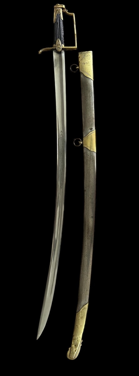Sabre officier français d’époque empire