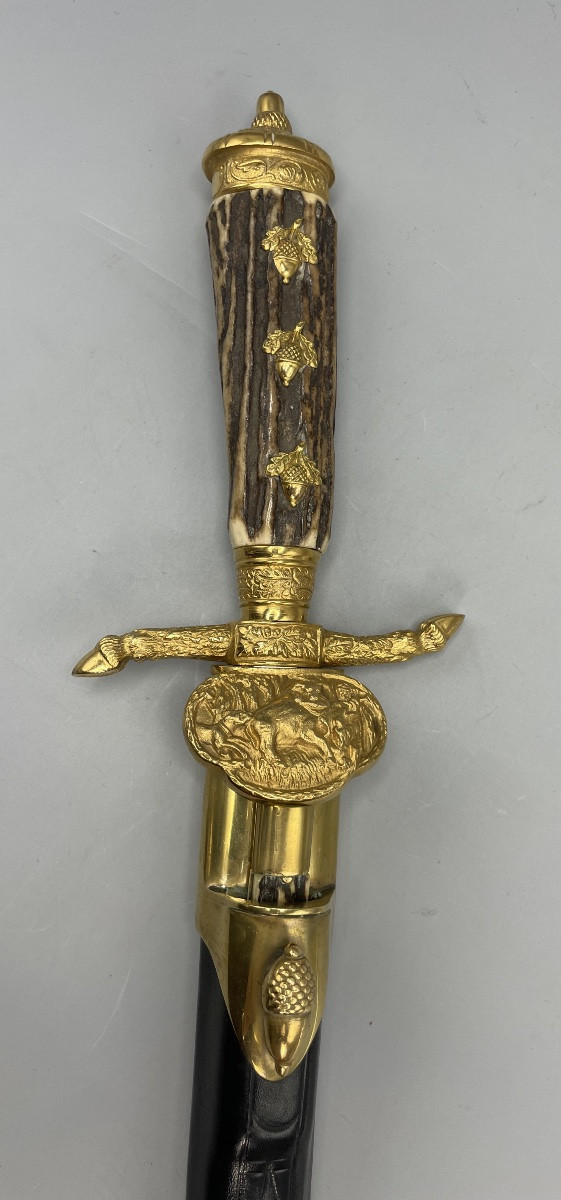 Prestige Hunting Dagger – Solingen, Germany-photo-3