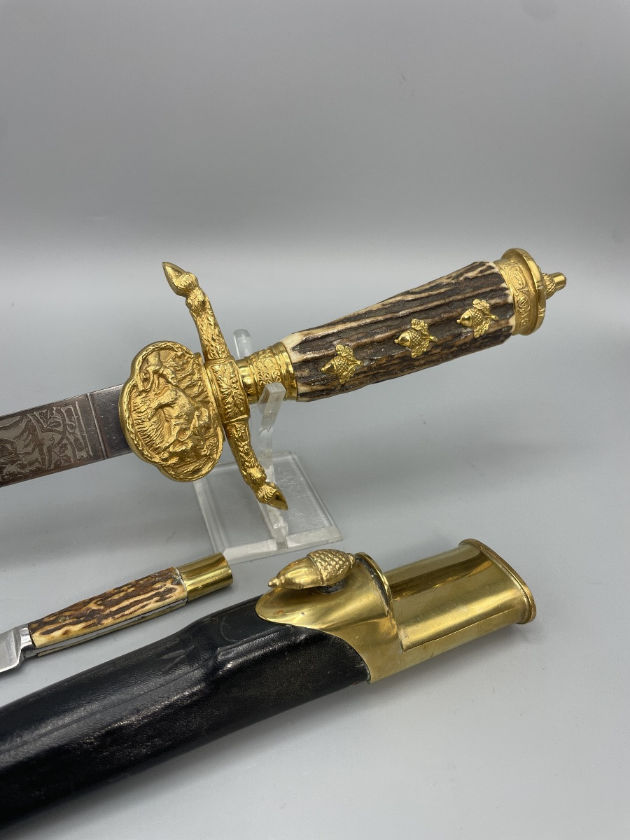 Prestige Hunting Dagger – Solingen, Germany-photo-3