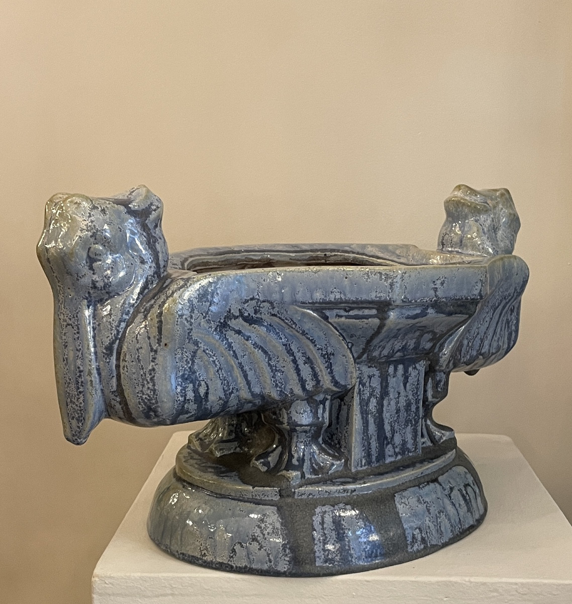 Pelican Planter, Art Deco, Roger Guerin-photo-4