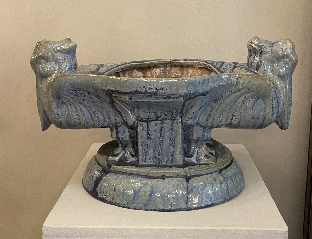 Pelican Planter, Art Deco, Roger Guerin-photo-8