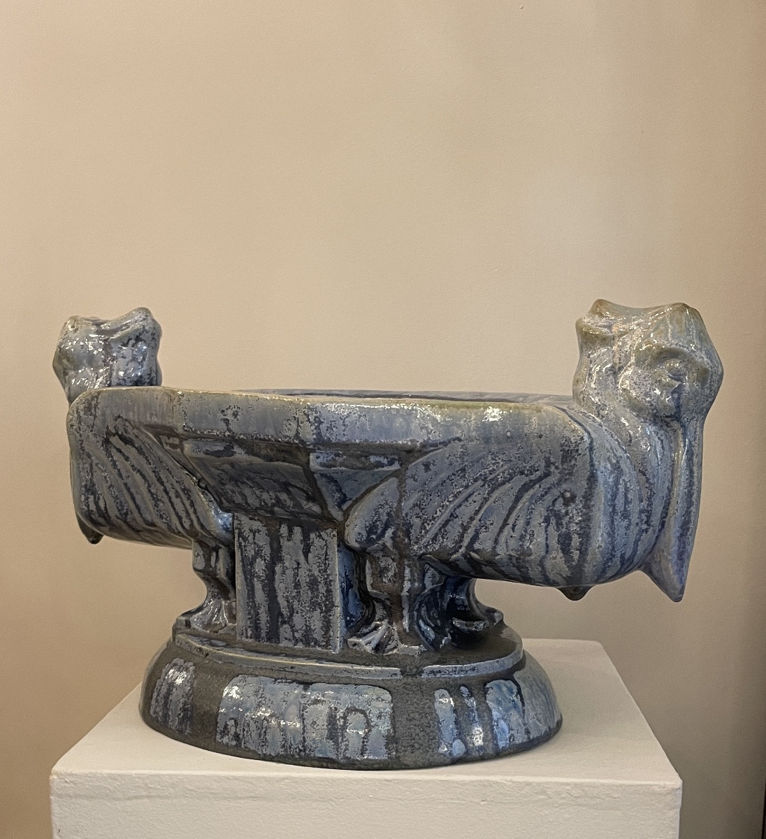 Pelican Planter, Art Deco, Roger Guerin