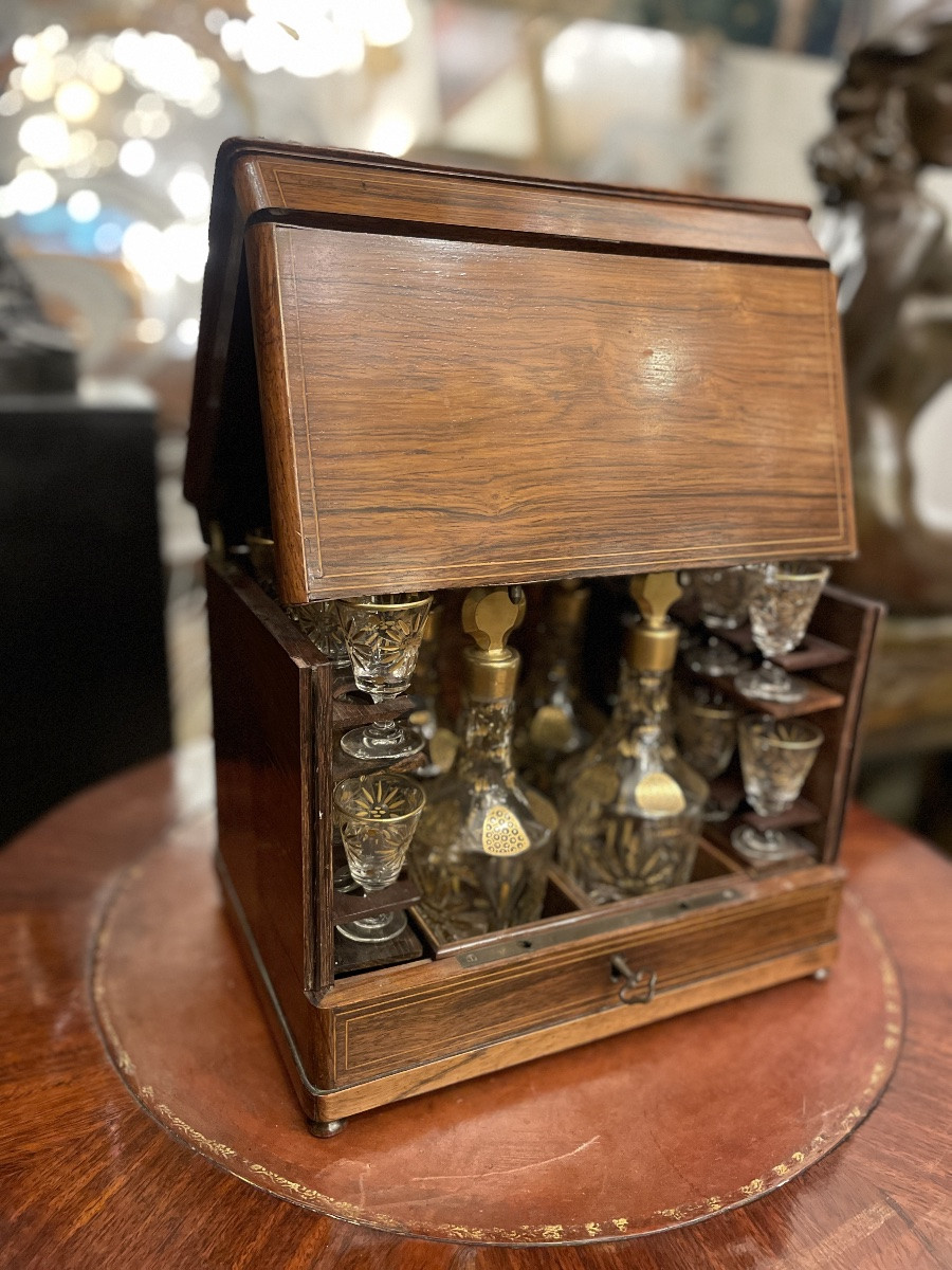 Napoleon III Liquor Cabinet, 19th Century-photo-3