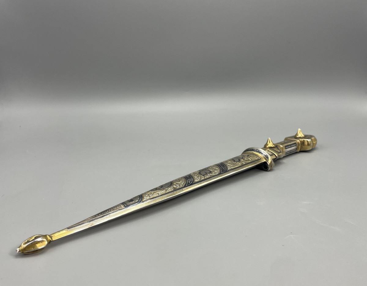 Caucasian Dagger Known As Kindjal, Caucasian, Late 19th – Early 20th Century-photo-4