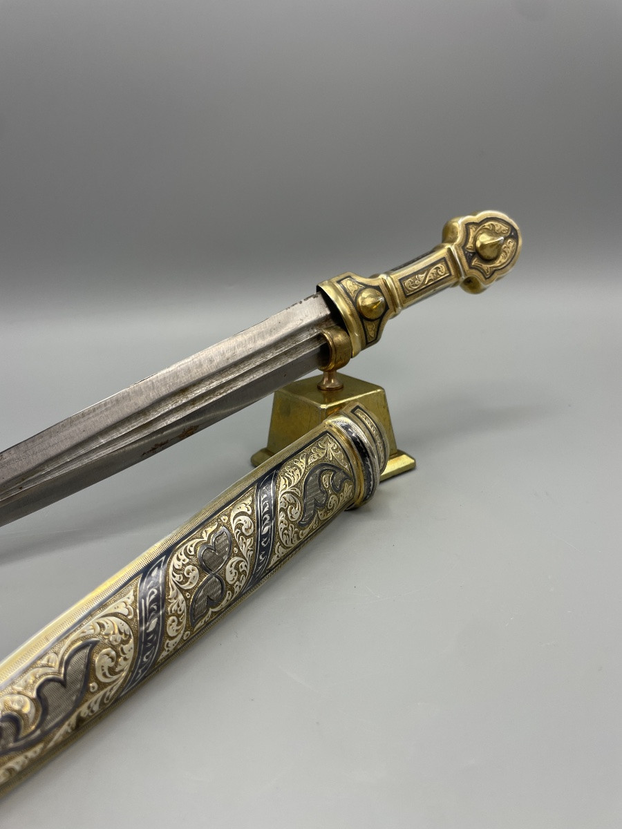 Caucasian Dagger Known As Kindjal, Caucasian, Late 19th – Early 20th Century-photo-3