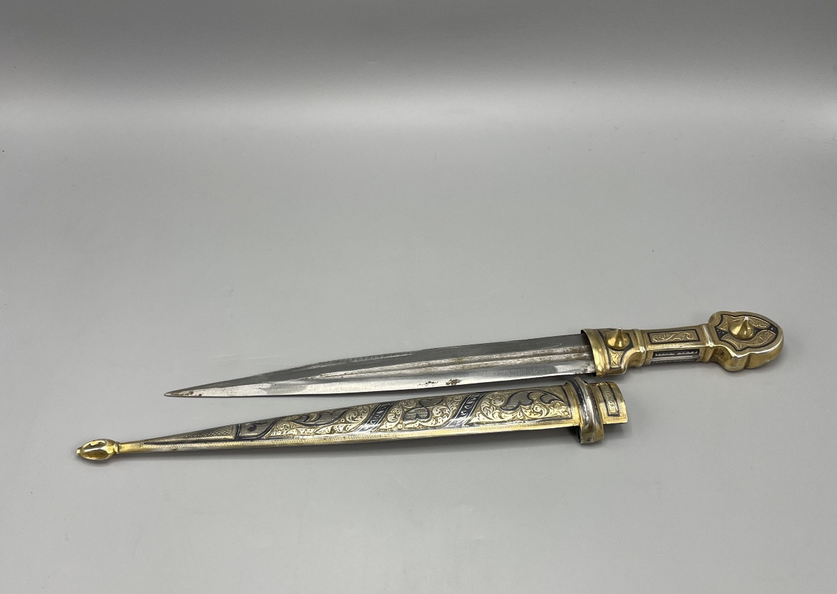 Caucasian Dagger Known As Kindjal, Caucasian, Late 19th – Early 20th Century-photo-4