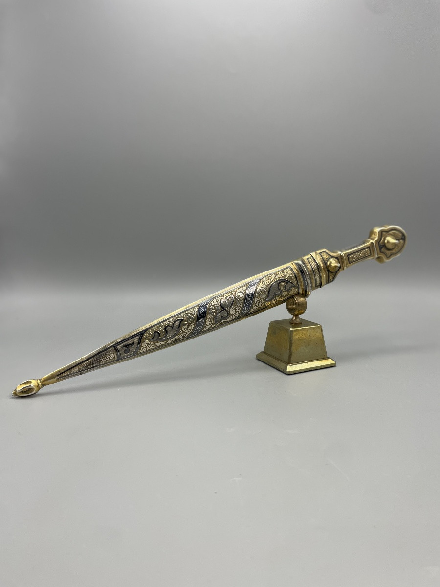 Caucasian Dagger Known As Kindjal, Caucasian, Late 19th – Early 20th Century-photo-5