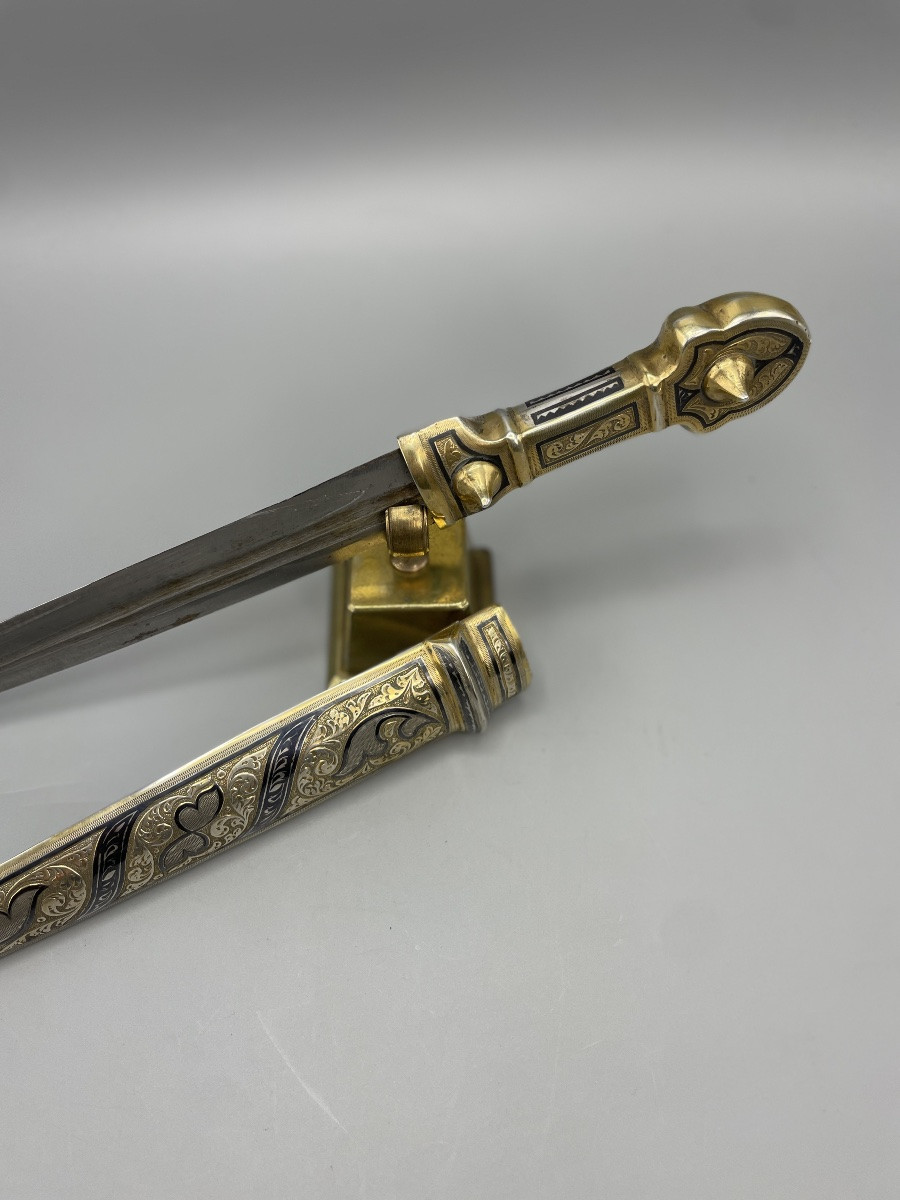 Caucasian Dagger Known As Kindjal, Caucasian, Late 19th – Early 20th Century-photo-6