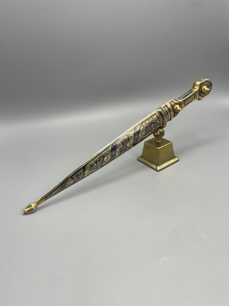 Caucasian Dagger Known As Kindjal, Caucasian, Late 19th – Early 20th Century-photo-7