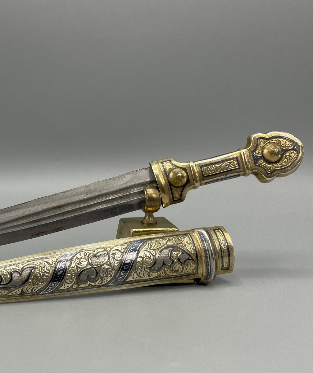 Caucasian Dagger Known As Kindjal, Caucasian, Late 19th – Early 20th Century-photo-8