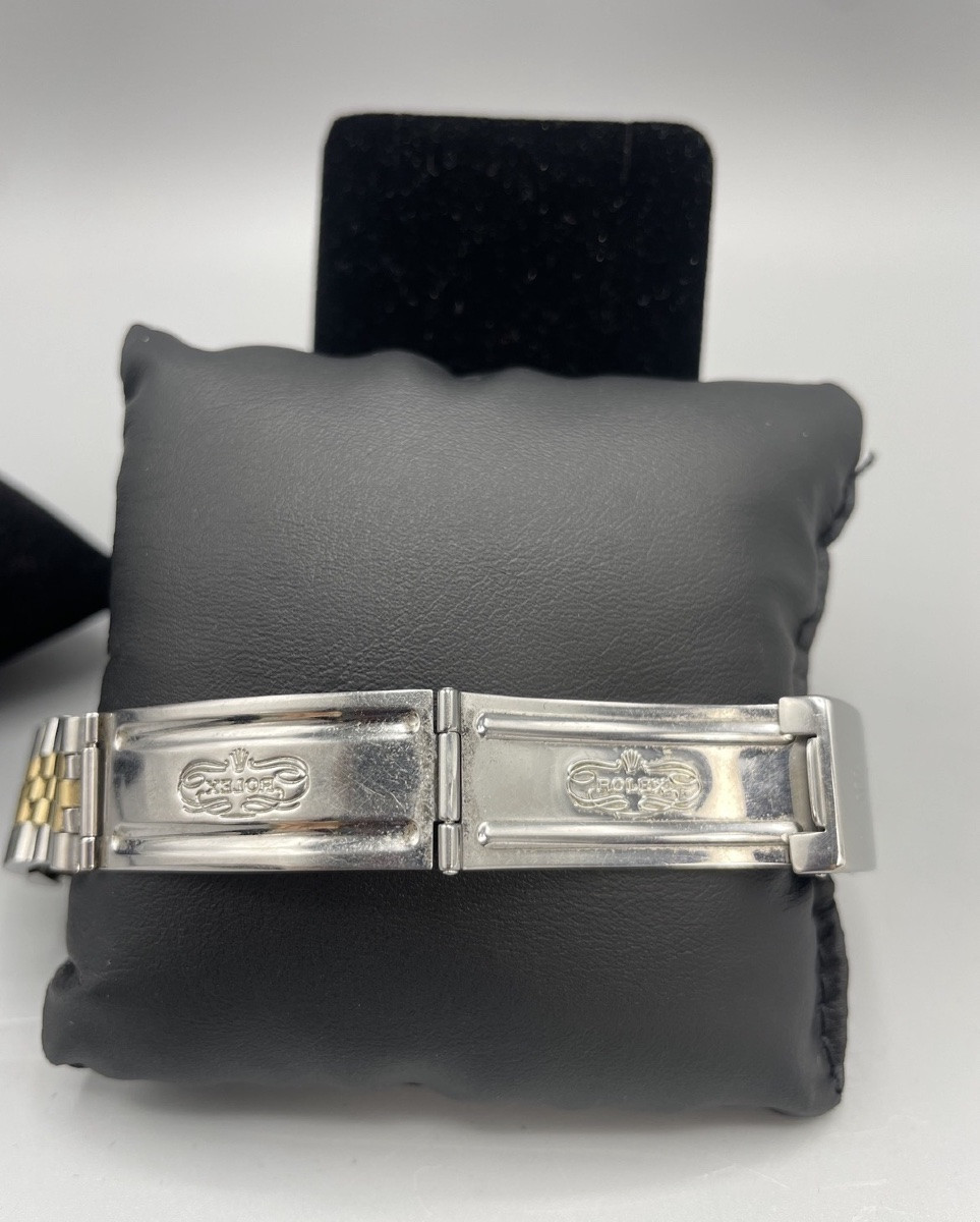 Rolex Datejust 36 Gold/steel - Jubilee Bracelet - White Dial - Swiss Made-photo-4