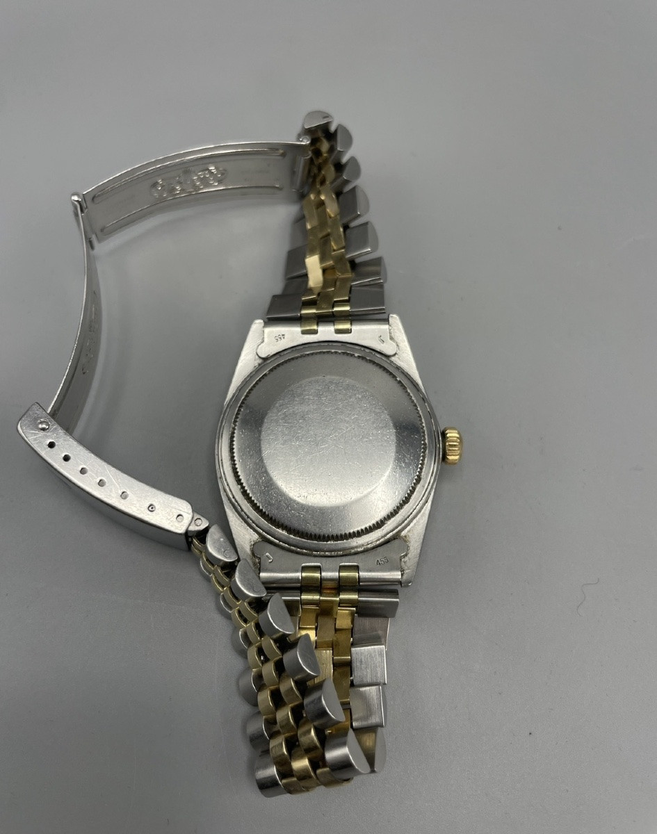 Rolex Datejust 36 Gold/steel - Jubilee Bracelet - White Dial - Swiss Made-photo-1