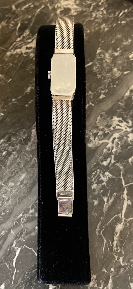 Art Deco Bracelet Watch In Platinum, 18-carat White Gold And Diamonds - Circa 1910-1920-photo-6
