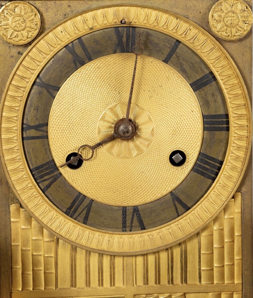 Pendule de cheminée « La Bibliothèque »  France, époque Restauration, vers 1830-photo-2