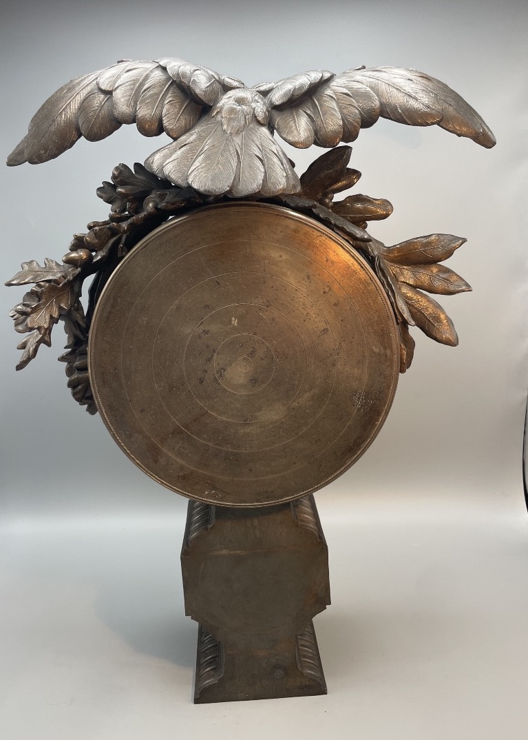 Clock With An Imperial Eagle – Napoleon III Period, Circa 1855-photo-4