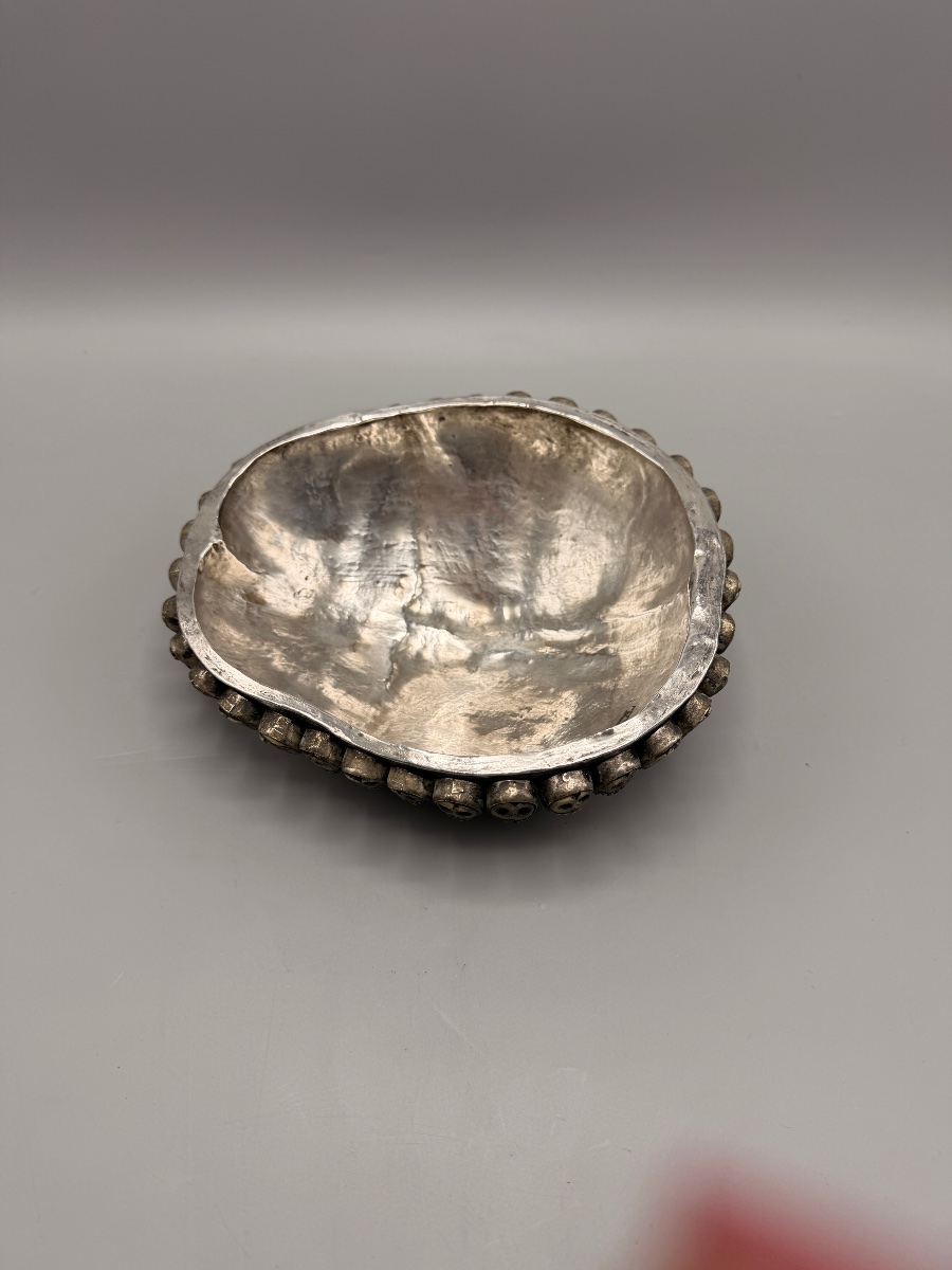 Kapala – Tibetan Libation Cup Made Of Skull And Silver, Late 19th–early 20th Century-photo-3