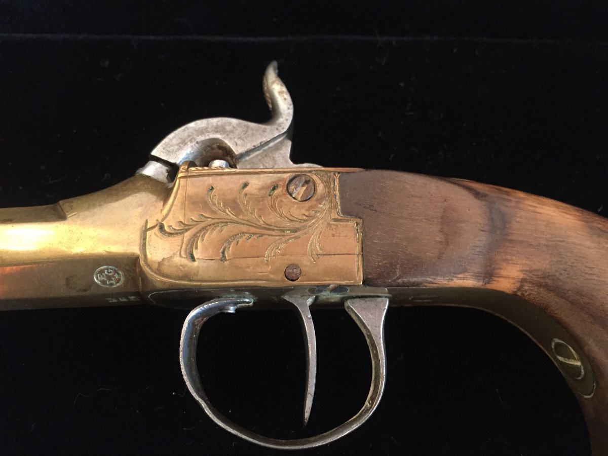 Paire De Pistolet vers 1840-photo-2