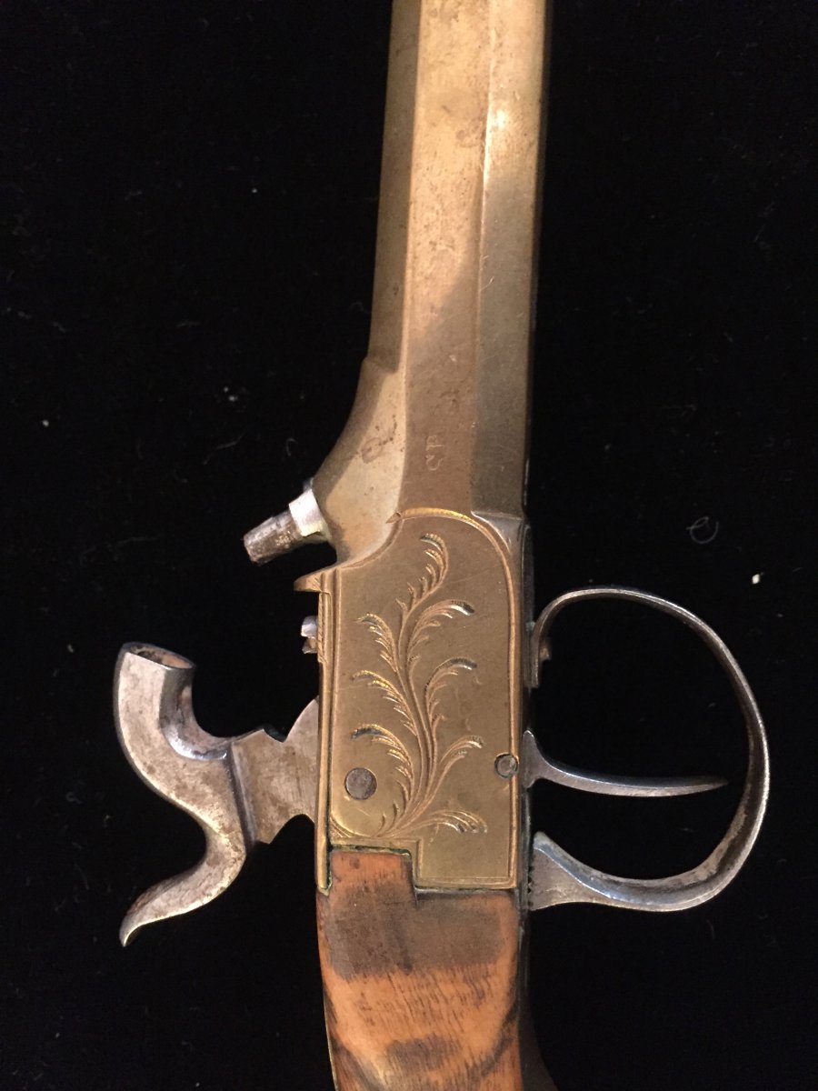 Paire De Pistolet vers 1840-photo-3