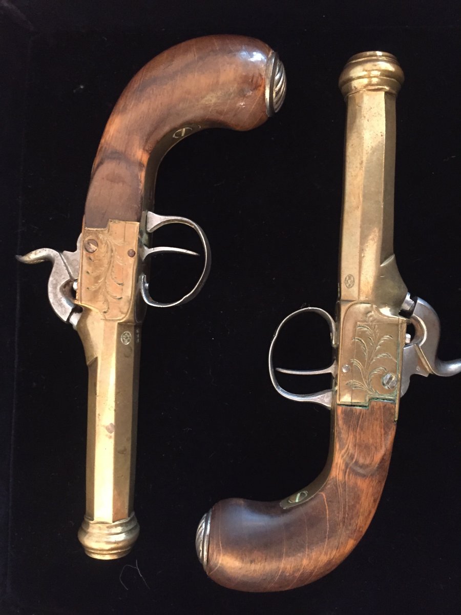 Pair Of Gun Around 1840
