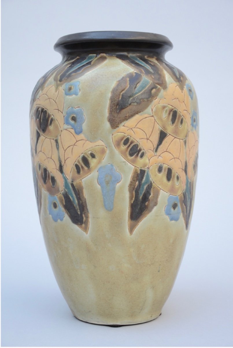 2 Boch Keramis Stoneware Vases-photo-2