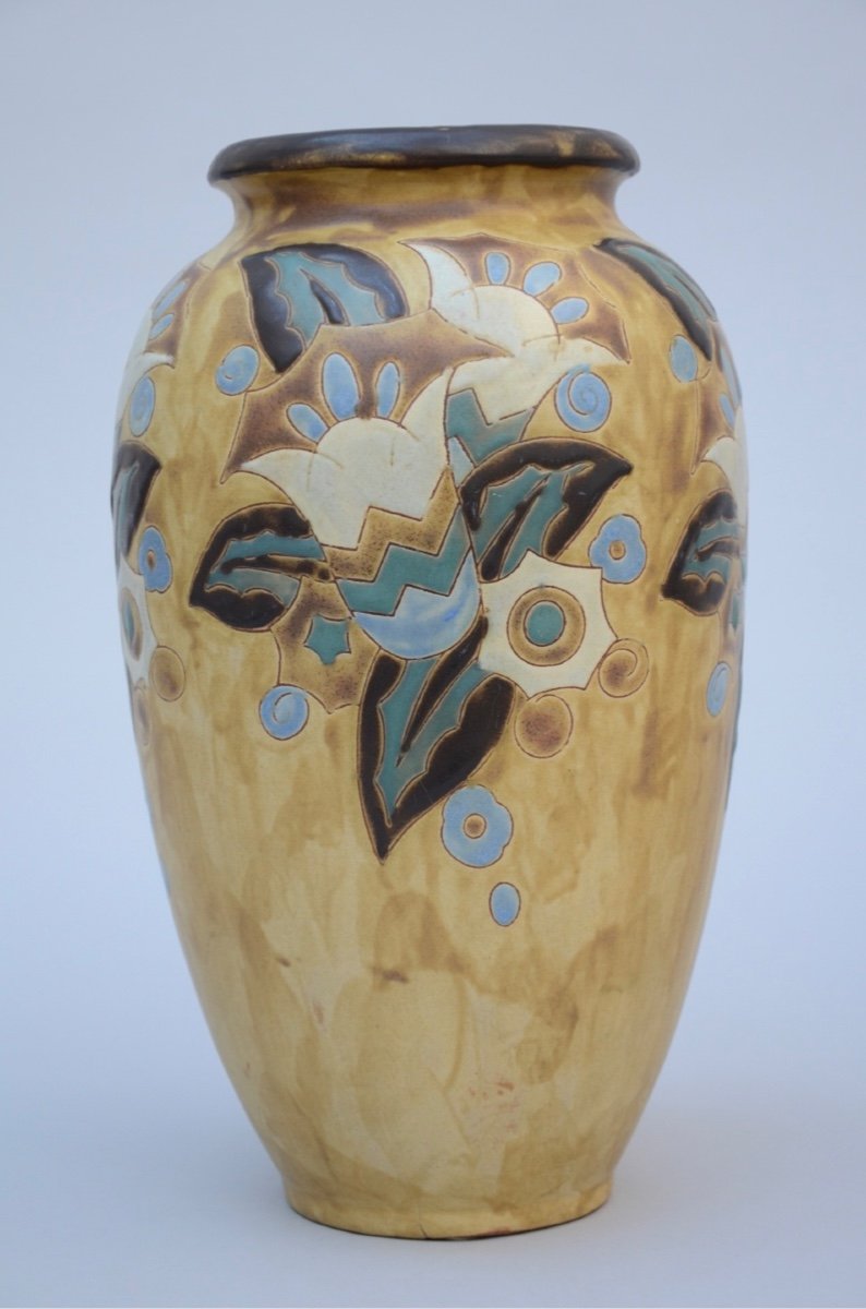2 Boch Keramis Stoneware Vases-photo-3