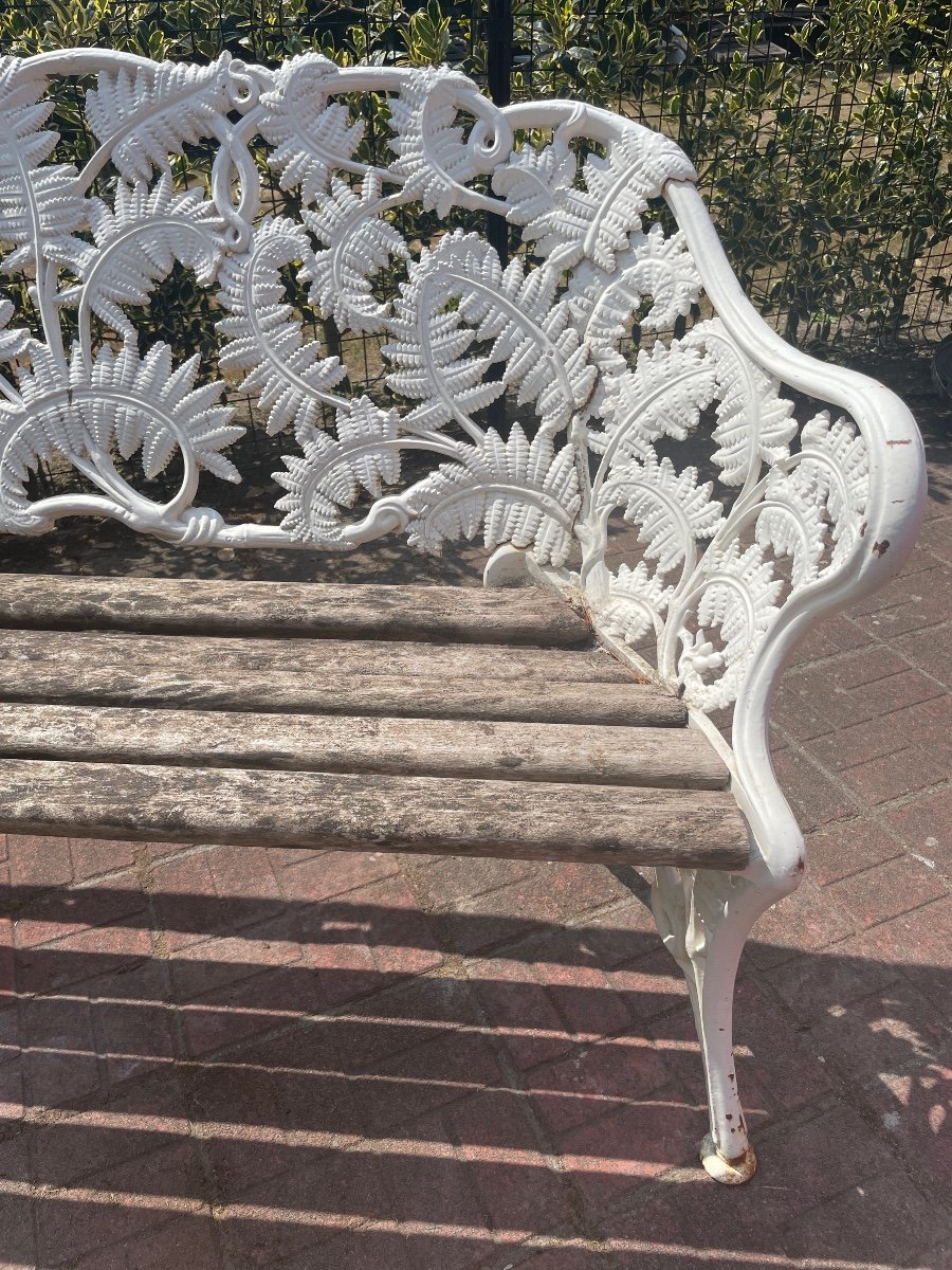 Banc De Jardin En Fonte-photo-6
